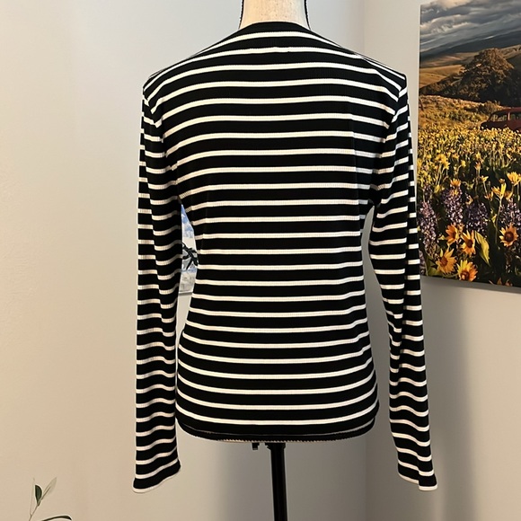 J. Crew Long Sleeve Ribbed T - Picture 5 of 8